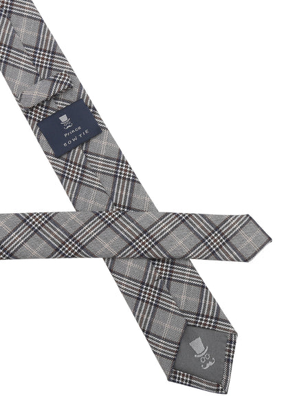 Tie with an elegant check design