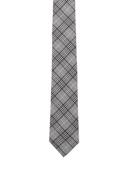 Tie with an elegant check design