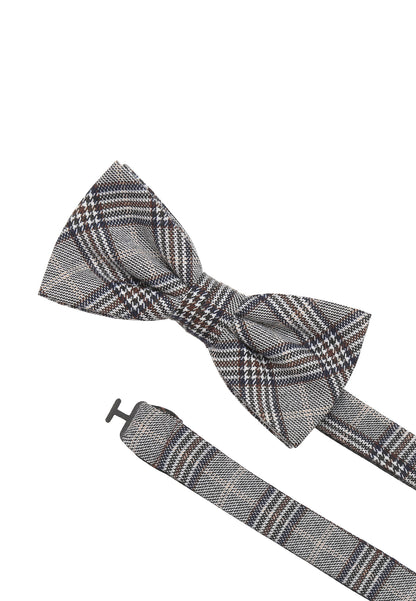 Bow tie in a brilliant check design