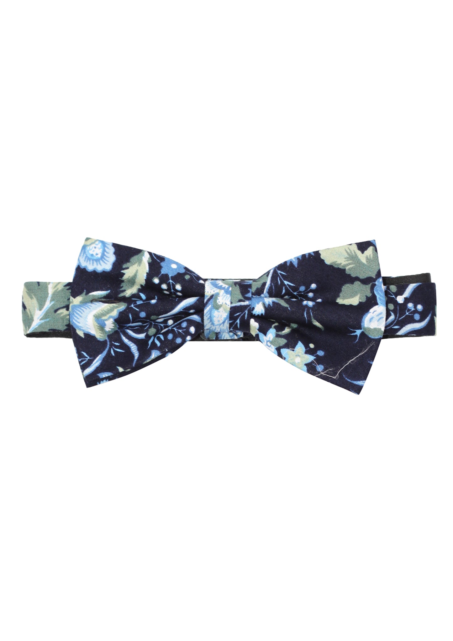 Bow + scarf in floral design