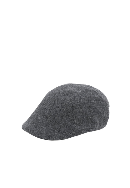 Casquette plate anthracite