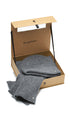 Prince Bowtie Set Schal + Mütze - Box - Grau