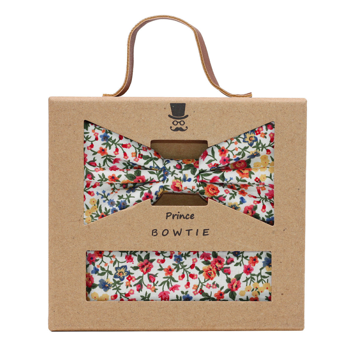 Prince Bowtie Fliege + Tuch im Floral-Design