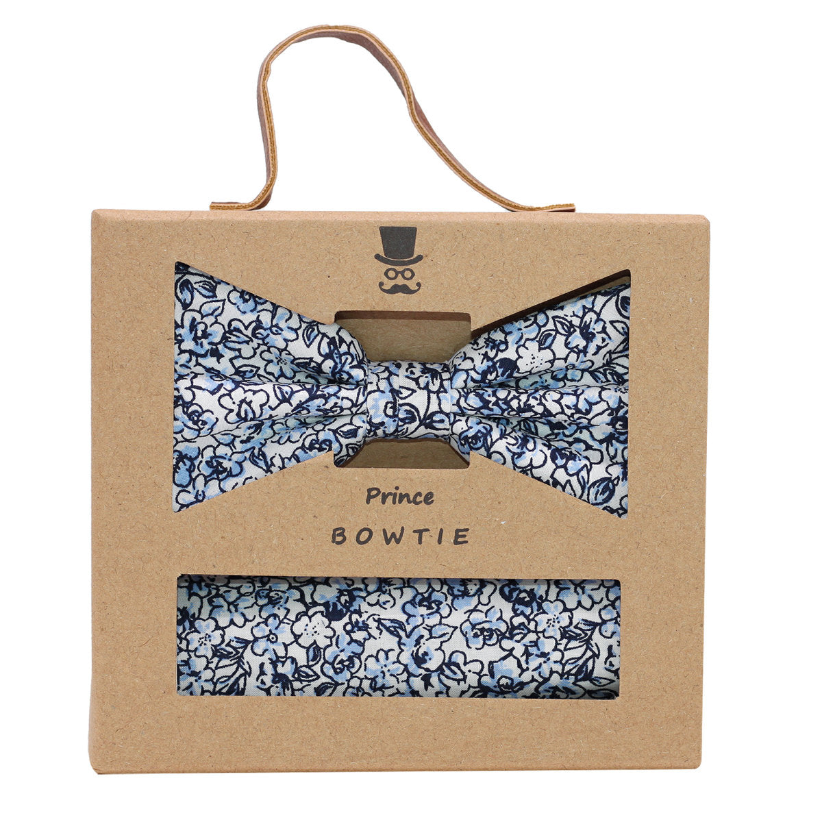 Prince Bowtie Fliege + Tuch im Floral-Design