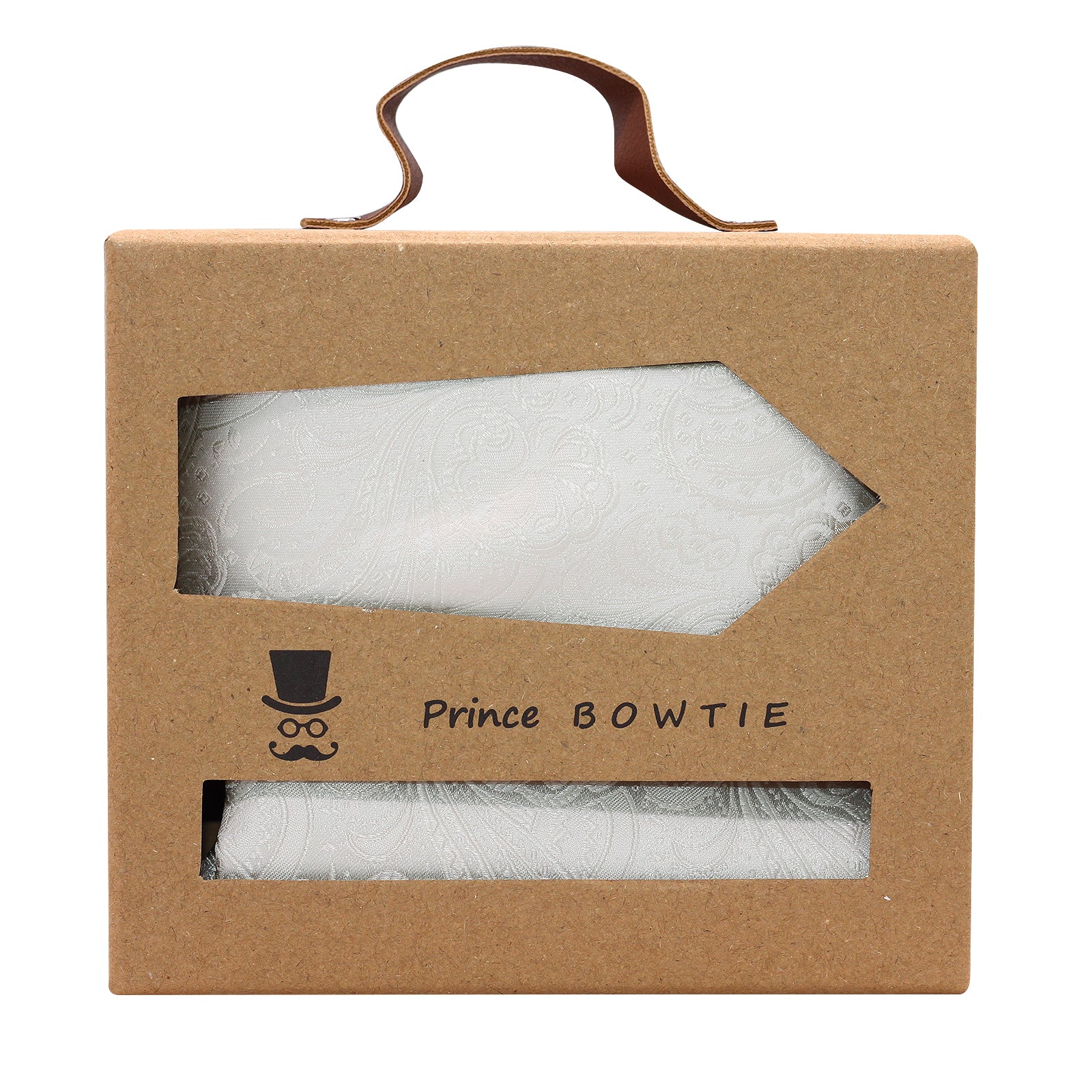 Prince Bowtie Krawatte + Tuch im Paisley-Design