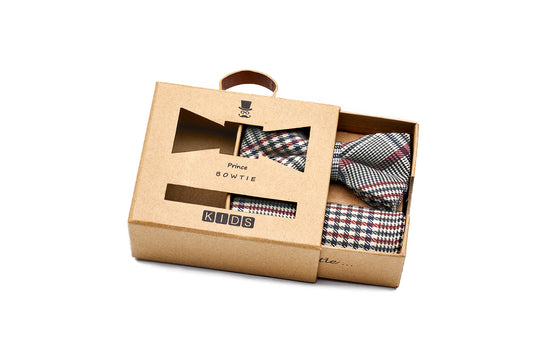 Father &amp; Son bow with matching handkerchief