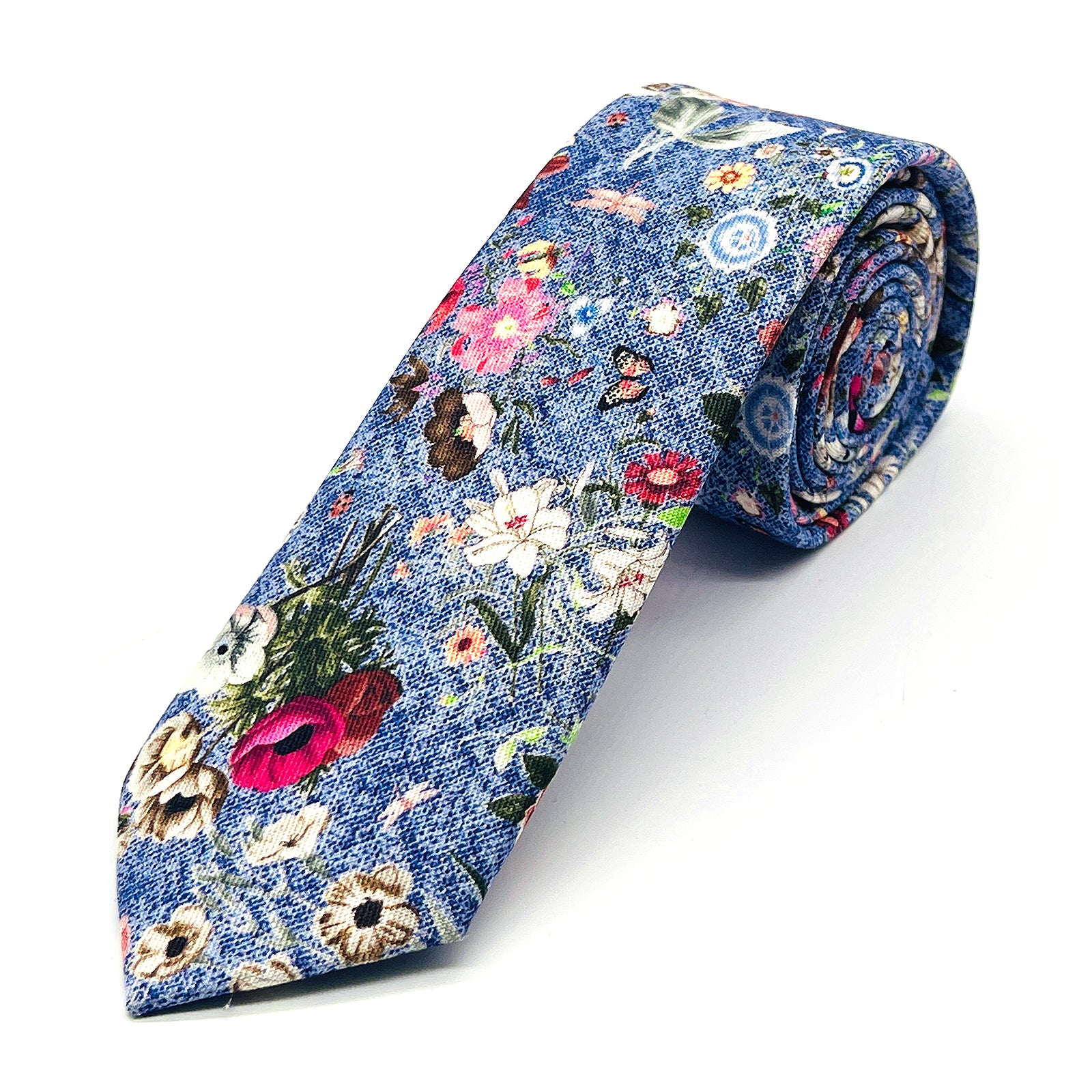 Prince Bowtie Krawatte mit floralem Druck