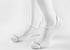 Prince Bowtie Sneakersocken Uni - rutschfest und komfortabel - Socken am Fuß - Weiß