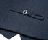 Prince Bowtie Vintage-Outfit Weste in Wollmischung - Rückenriegel - Marine