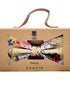 Prince Bowtie Fliege mit floralem Druck - Box - Gelb