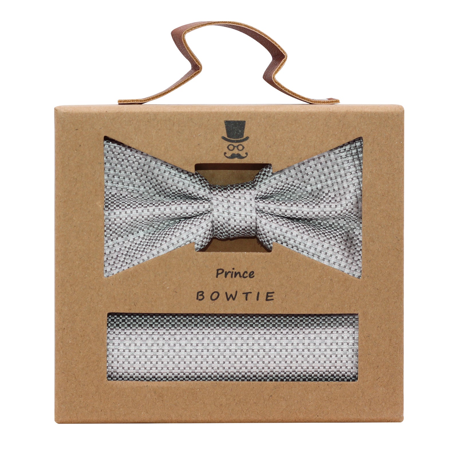 Prince Bowtie Fliege + Tuch im Micro-Design