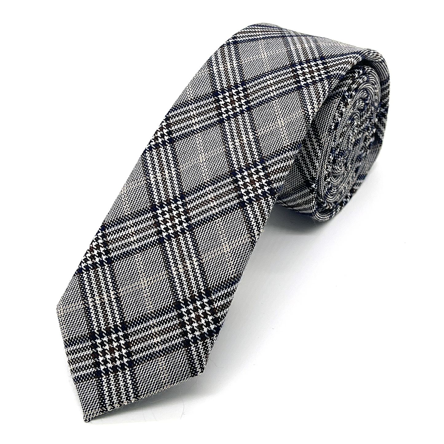 Krawatte mit elegantem Karo Design