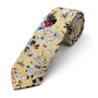 Prince Bowtie Krawatte mit floralem Druck - Design und Farbe der Krawatte - Gelb