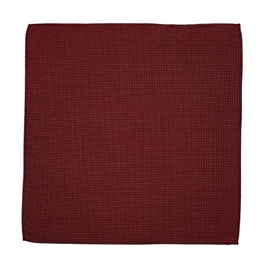 Seidenfalter Picoté handkerchief 100% silk color red