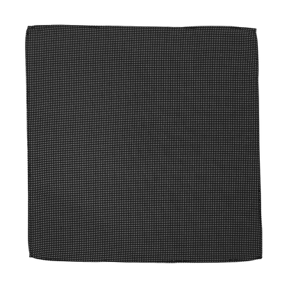 Seidenfalter Picoté handkerchief 100% silk color black