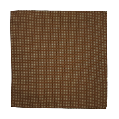 Seidenfalter Picoté handkerchief 100% silk color cognac